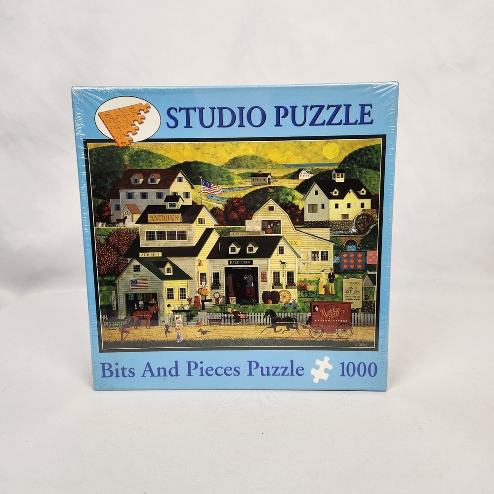 New Bits and Pieces‎ "Old Bob's Antiques" by Jack Allen 1000 pc jigsaw puzzle